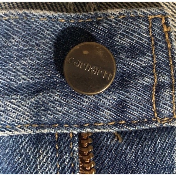 Carhart Jeans 44X32 100% Cotton - Picture 9 of 13